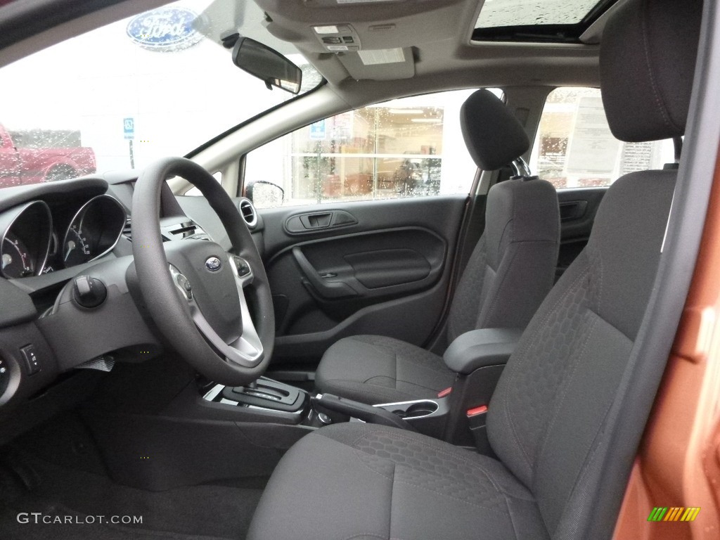 2017 Ford Fiesta SE Sedan Front Seat Photo #118191338