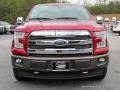 2017 Ruby Red Ford F150 Lariat SuperCrew 4X4  photo #8