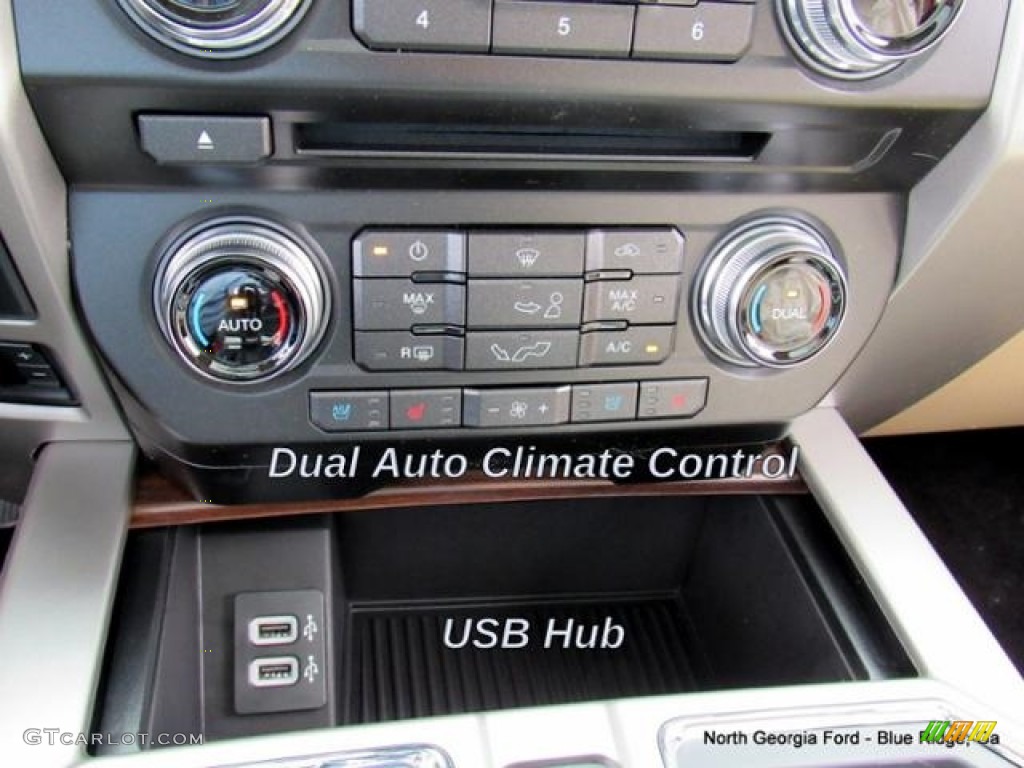 2017 F150 Lariat SuperCrew 4X4 - Ruby Red / Light Camel photo #24