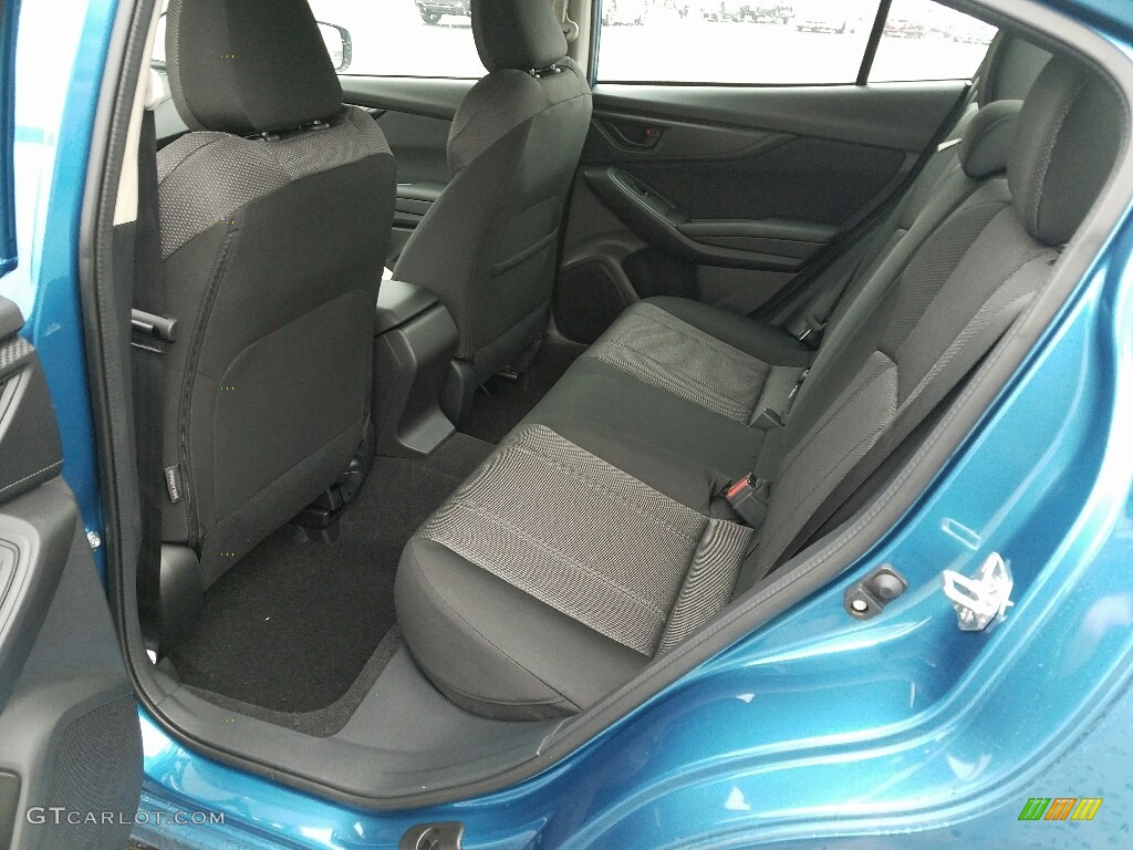Black Interior 2017 Subaru Impreza 2.0i Premium 4-Door Photo #118195445