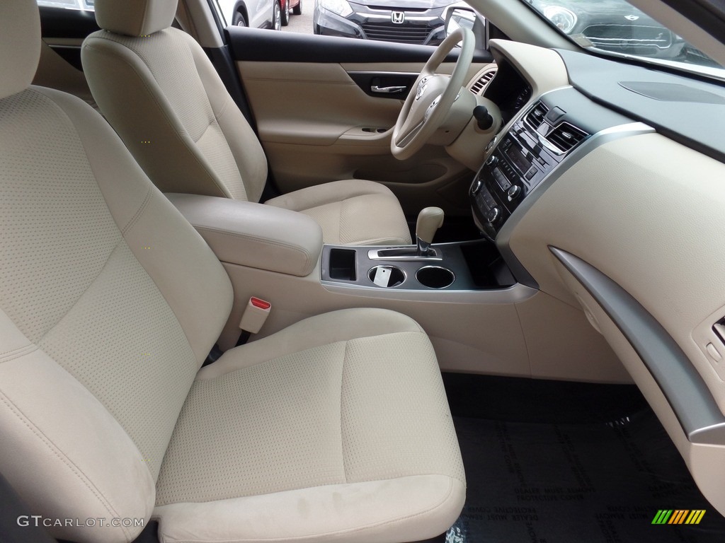 2015 Altima 2.5 S - Pearl White / Charcoal photo #13