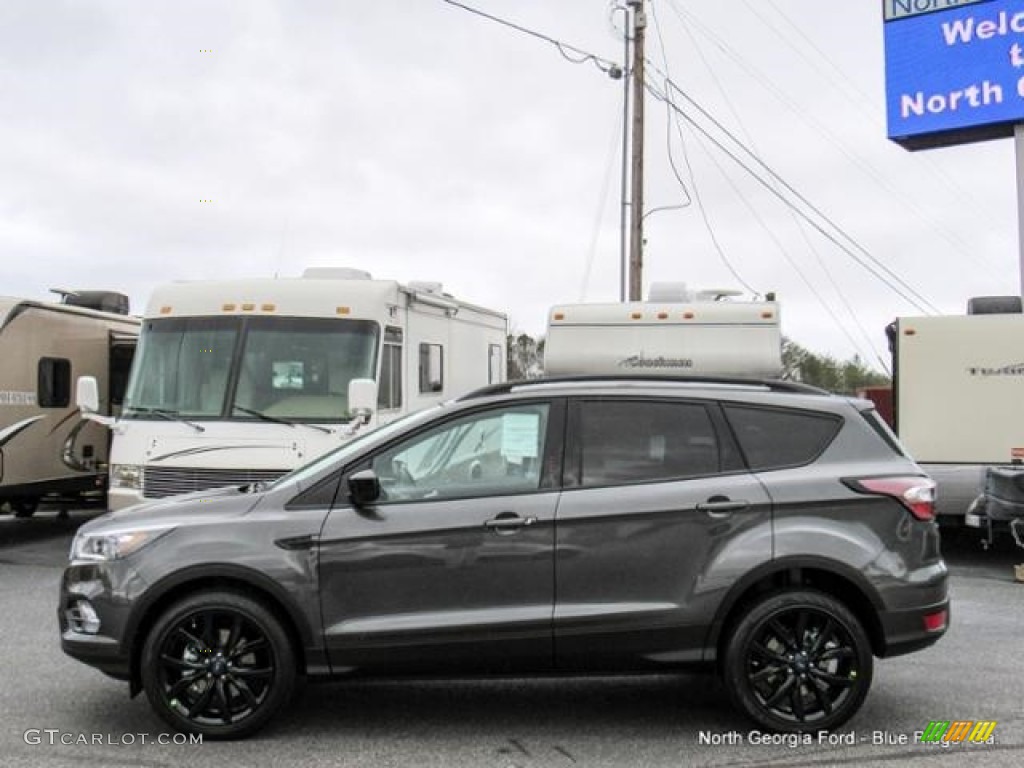 2017 Escape SE 4WD - Magnetic / Charcoal Black photo #2