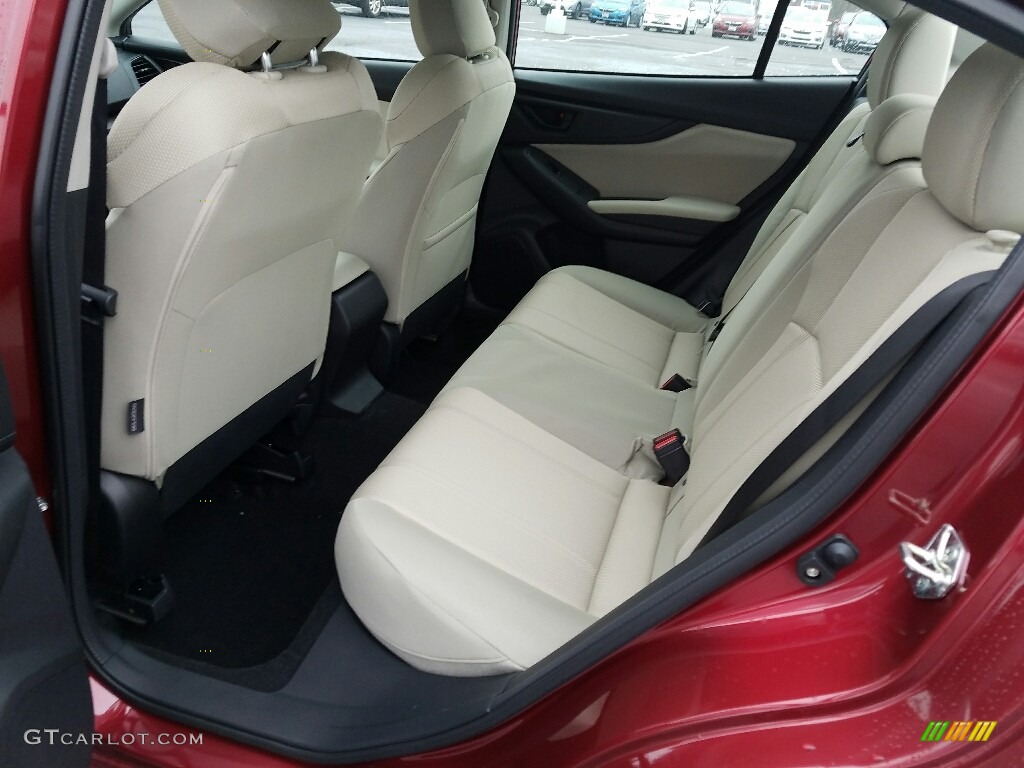 2017 Subaru Impreza 2.0i Premium 4-Door Rear Seat Photos