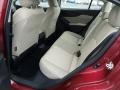 Ivory 2017 Subaru Impreza 2.0i Premium 4-Door Interior Color