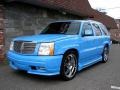 2003 Custom Robins Egg Blue Cadillac Escalade AWD  photo #42