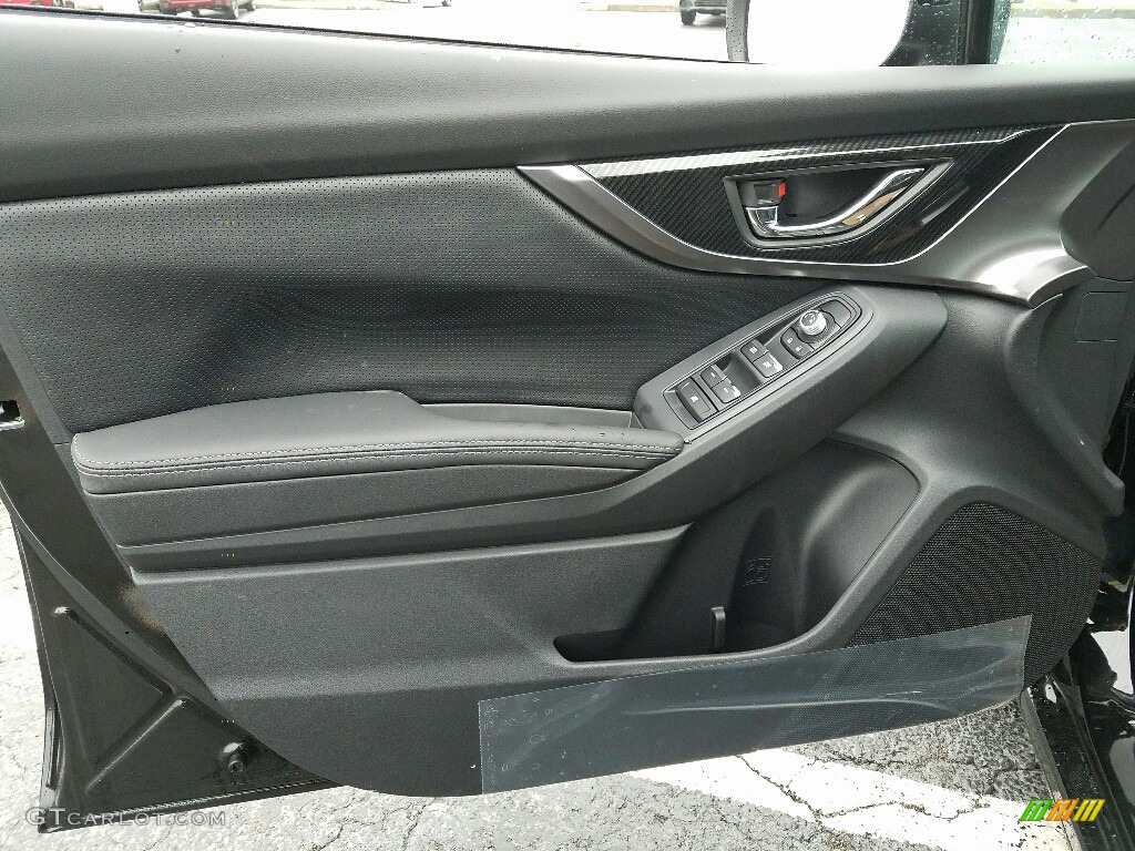 2017 Subaru Impreza 2.0i Limited 4-Door Black Door Panel Photo #118196585