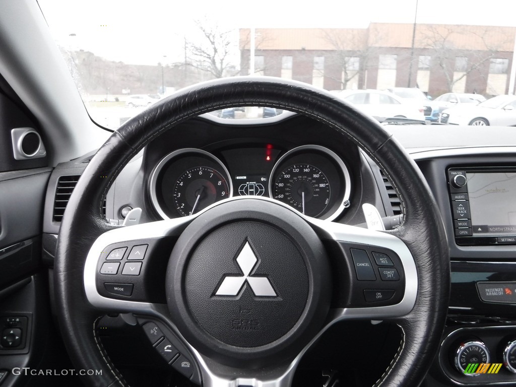 2015 Mitsubishi Lancer Evolution MR Steering Wheel Photos