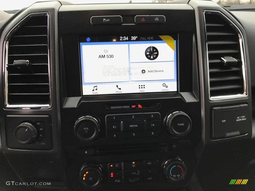 2017 F150 XLT SuperCab 4x4 - Ruby Red / Earth Gray photo #12