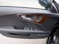 2017 Audi A7 Black Interior Door Panel Photo