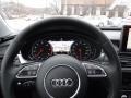 2017 Audi A7 Black Interior Steering Wheel Photo