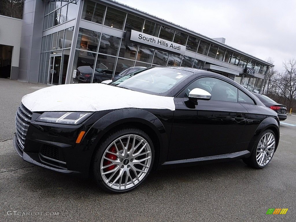 2017 TT S 2.0 TFSI quattro Coupe - Mythos Black Metallic / Black photo #1