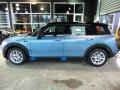 Digital Blue Metallic 2017 Mini Clubman Cooper ALL4 Exterior