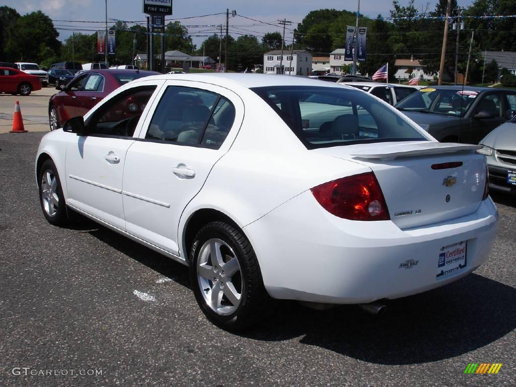 2005 Cobalt LS Sedan - Summit White / Gray photo #5