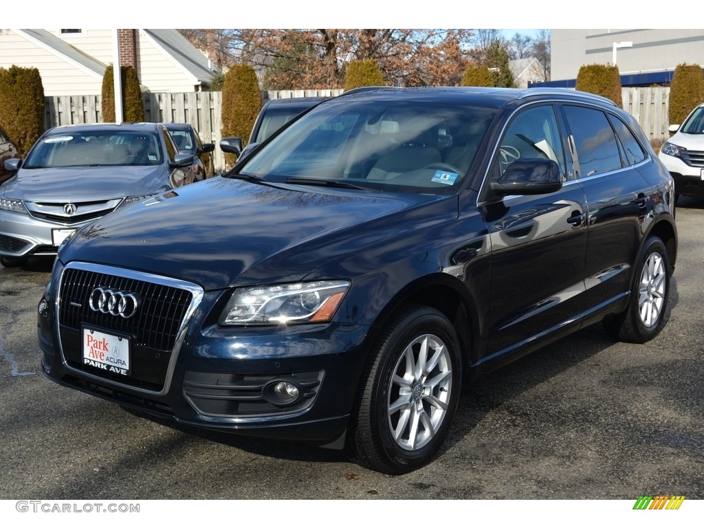 2010 Q5 3.2 quattro - Deep Sea Blue Pearl Effect / Light Grey photo #6