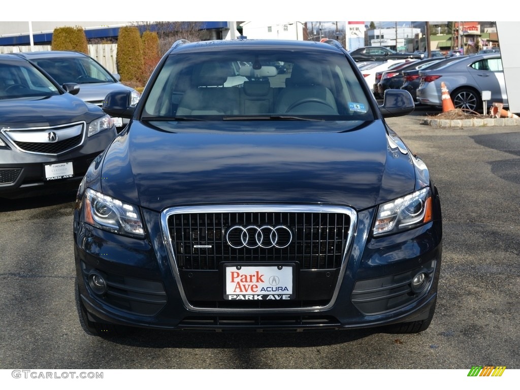 2010 Q5 3.2 quattro - Deep Sea Blue Pearl Effect / Light Grey photo #7
