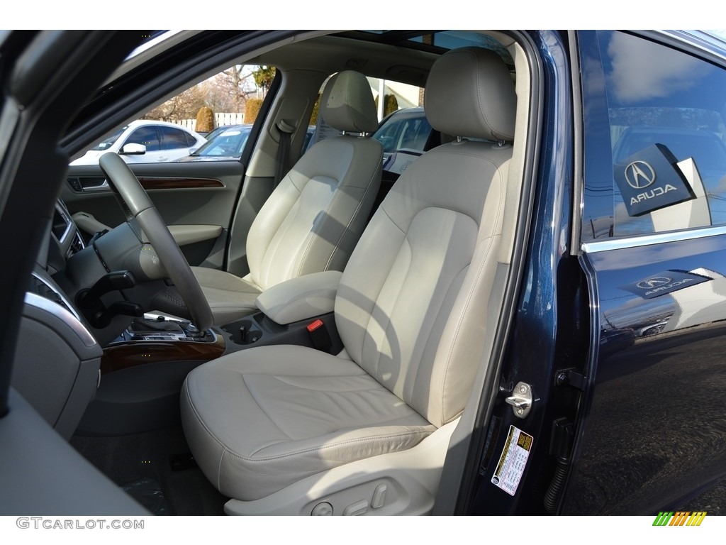 2010 Q5 3.2 quattro - Deep Sea Blue Pearl Effect / Light Grey photo #12