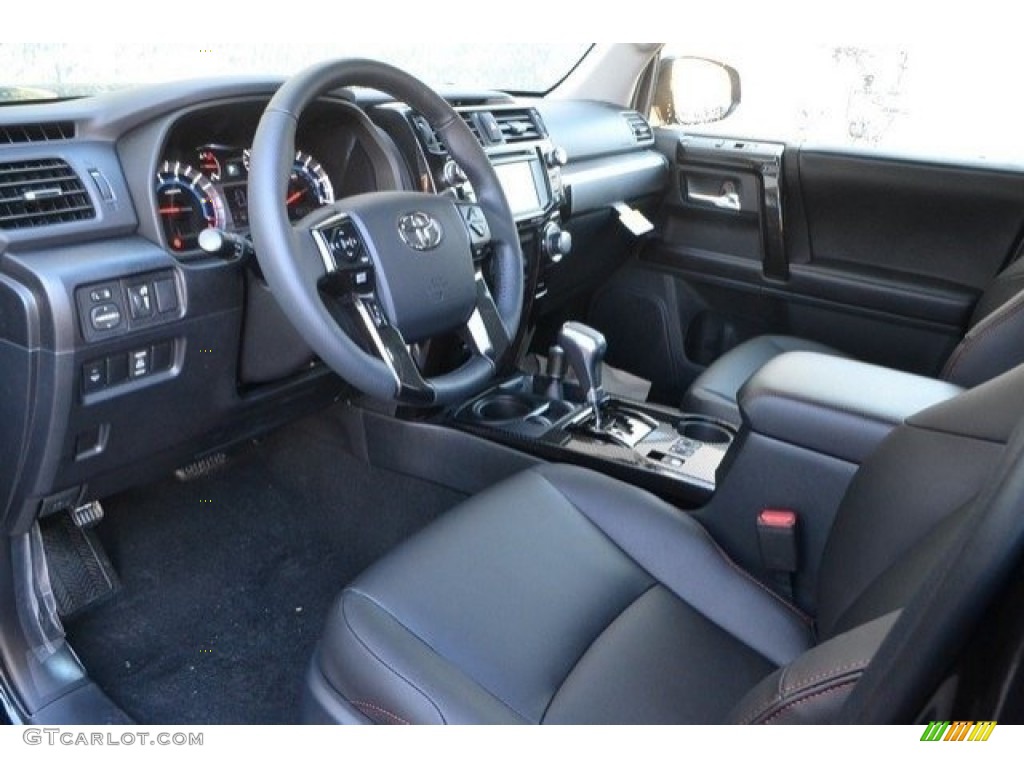 Black Interior 2017 Toyota 4Runner TRD Off-Road Premium 4x4 Photo #118202585
