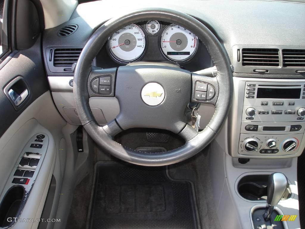 2005 Cobalt LS Sedan - Summit White / Gray photo #11