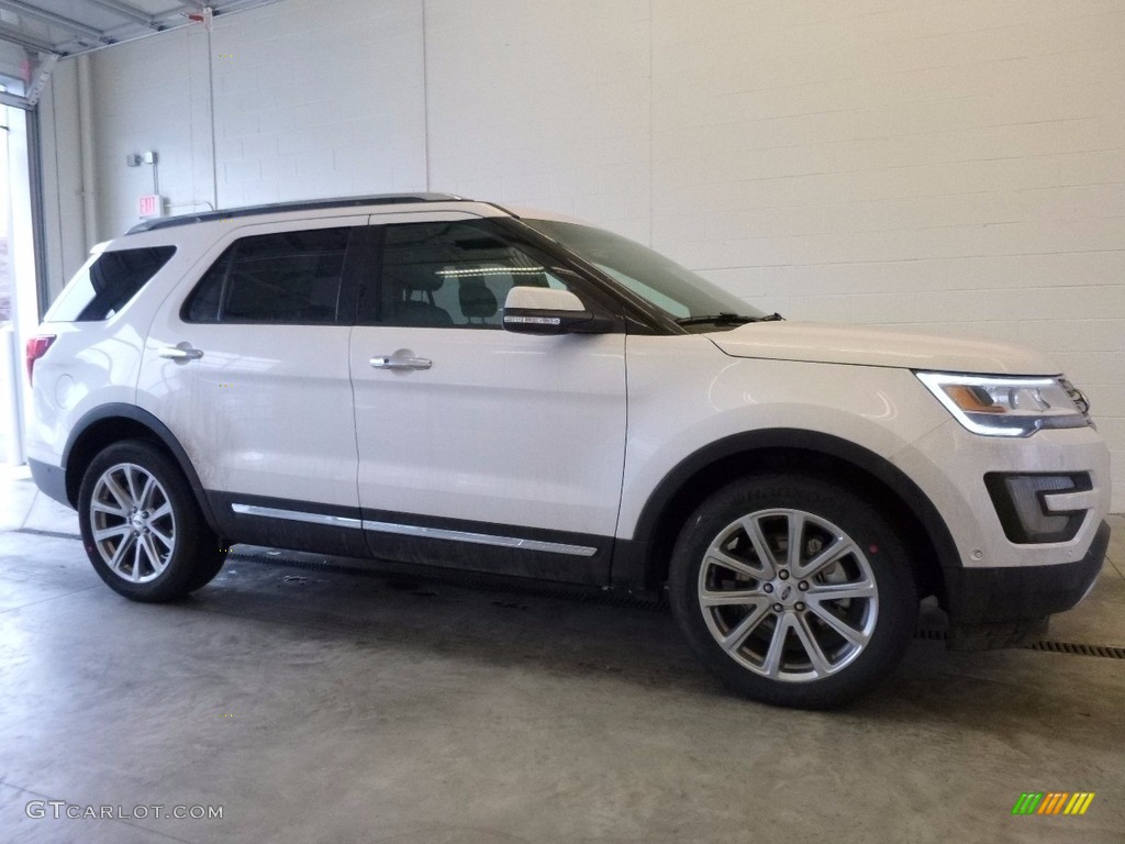 White Platinum Ford Explorer