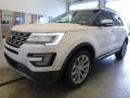 2017 White Platinum Ford Explorer Limited  photo #5