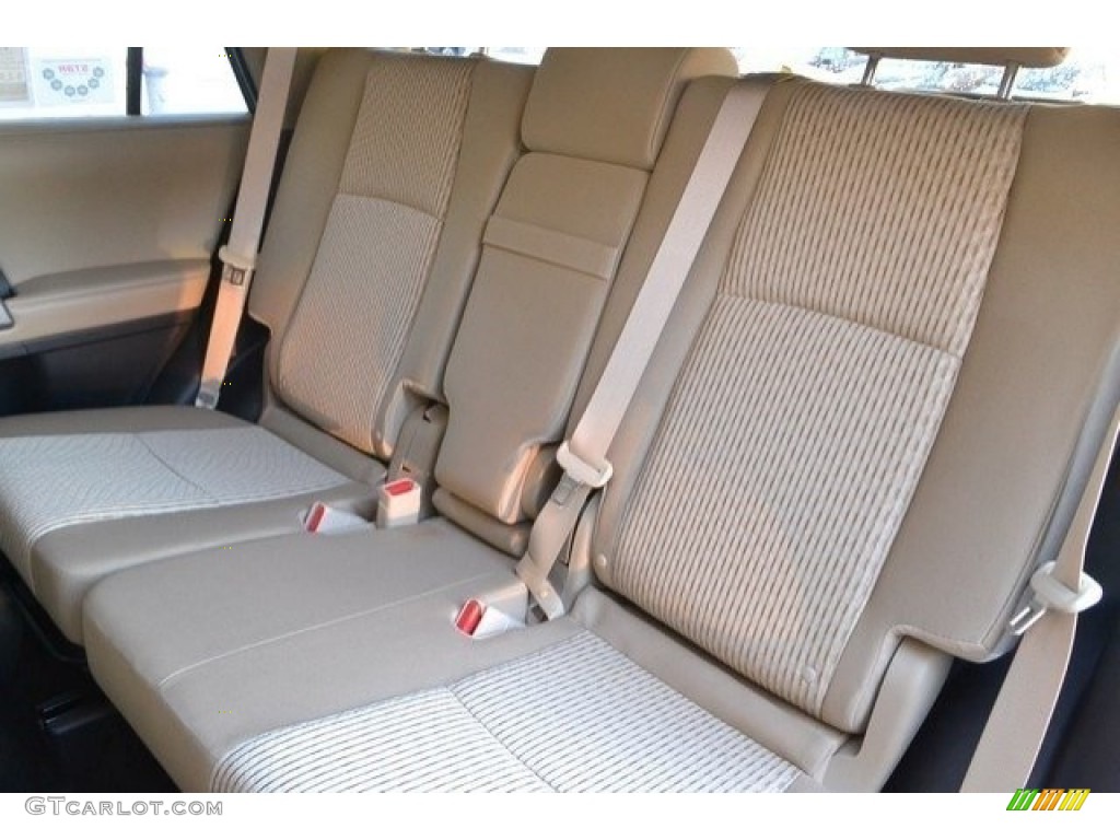 Sand Beige Interior 2017 Toyota 4Runner SR5 4x4 Photo #118203803