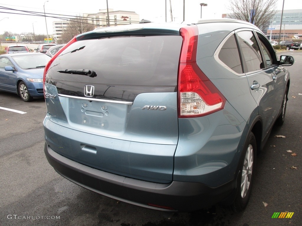 2014 CR-V EX-L AWD - Mountain Air Metallic / Beige photo #6