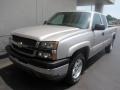 2005 Silver Birch Metallic Chevrolet Silverado 1500 Z71 Extended Cab 4x4  photo #1