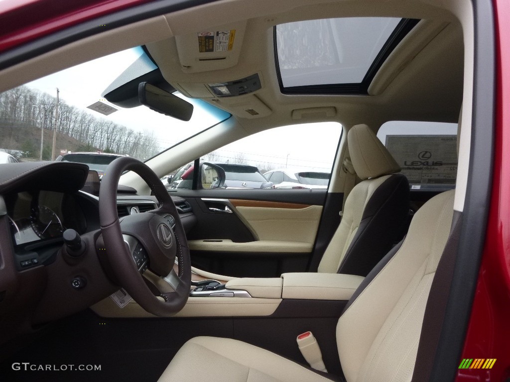 Parchment Interior 2017 Lexus RX 350 AWD Photo #118206200