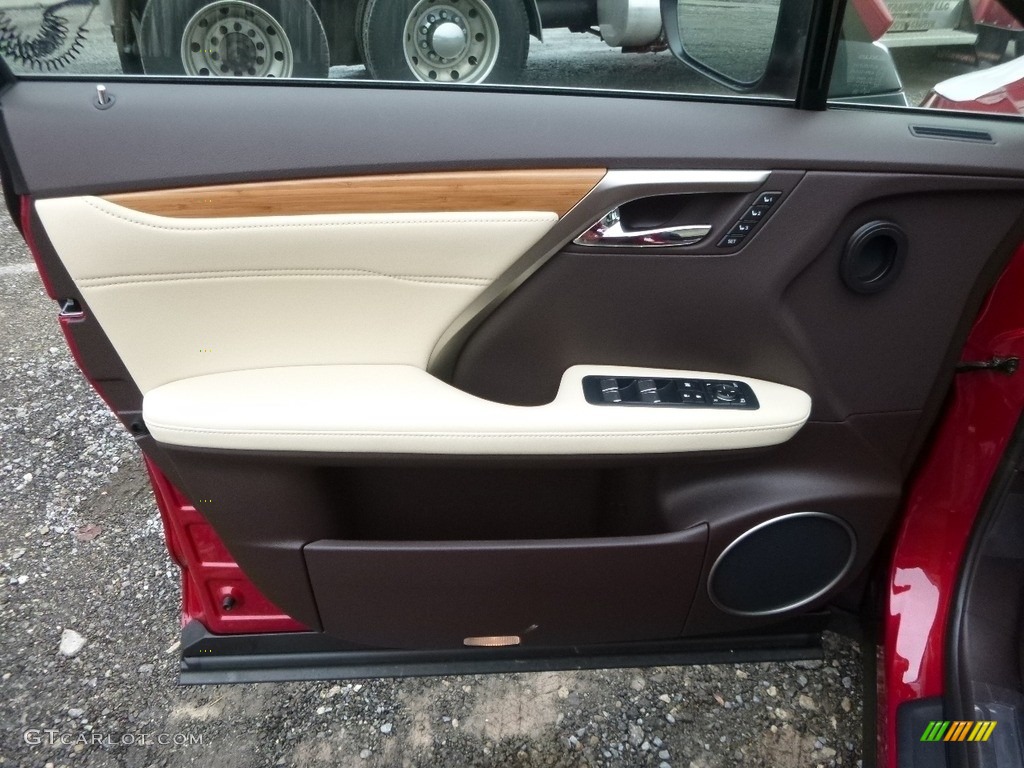2017 Lexus RX 350 AWD Parchment Door Panel Photo #118206280