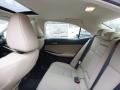 2017 Lexus IS Chateau Beige Interior Rear Seat Photo