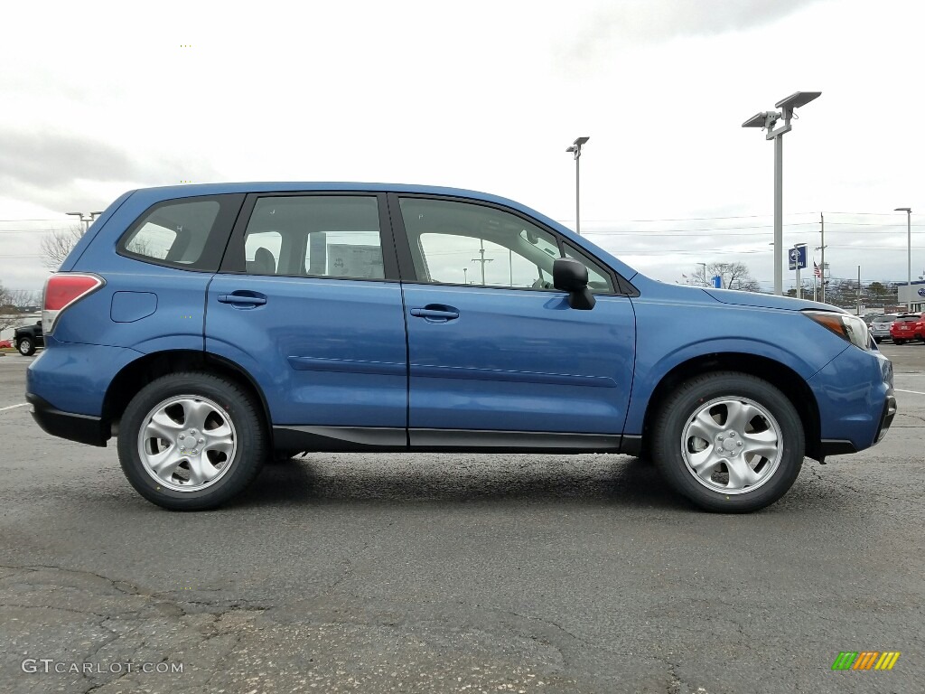 Quartz Blue Pearl 2017 Subaru Forester 2.5i Exterior Photo #118207190