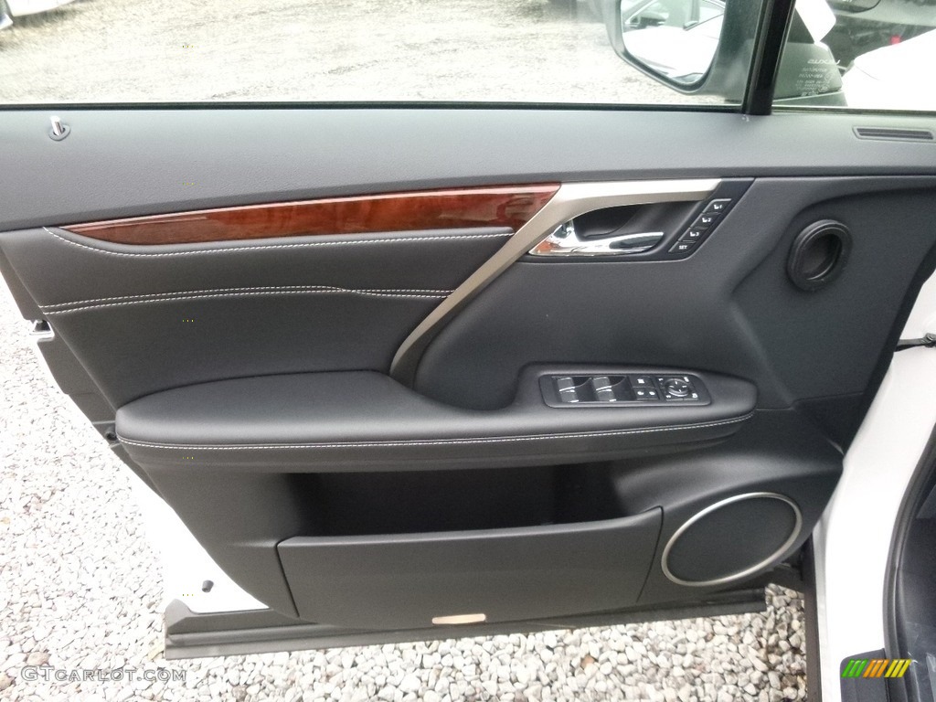 2017 Lexus RX 350 AWD Black Door Panel Photo #118208177