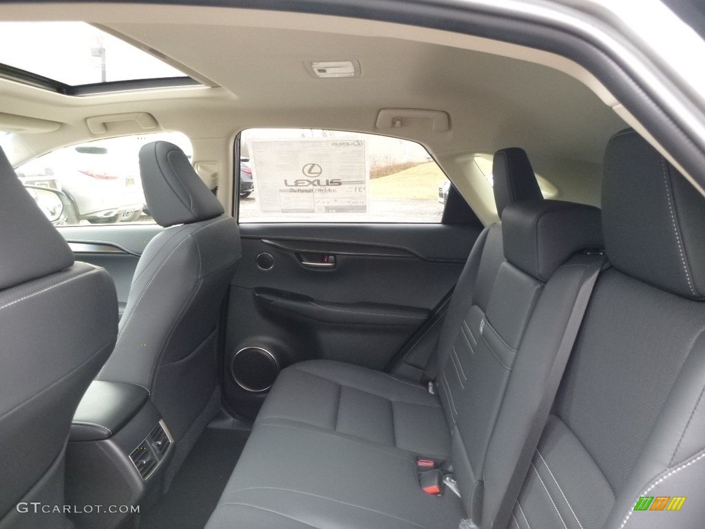 Black Interior 2017 Lexus NX 300h AWD Photo #118208474