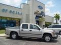 2005 Silver Birch Metallic Chevrolet Colorado LS Crew Cab 4x4  photo #2