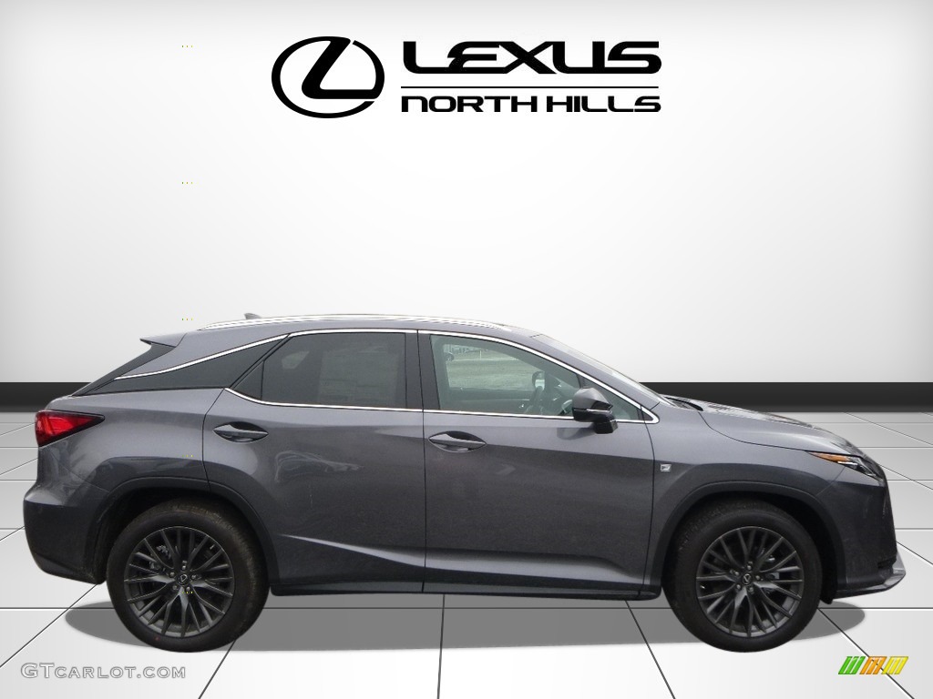 2017 RX 350 AWD - Nebula Gray Pearl / Rioja Red photo #2