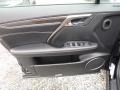 Black 2017 Lexus RX 450h AWD Door Panel