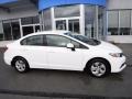 Taffeta White - Civic LX Sedan Photo No. 2