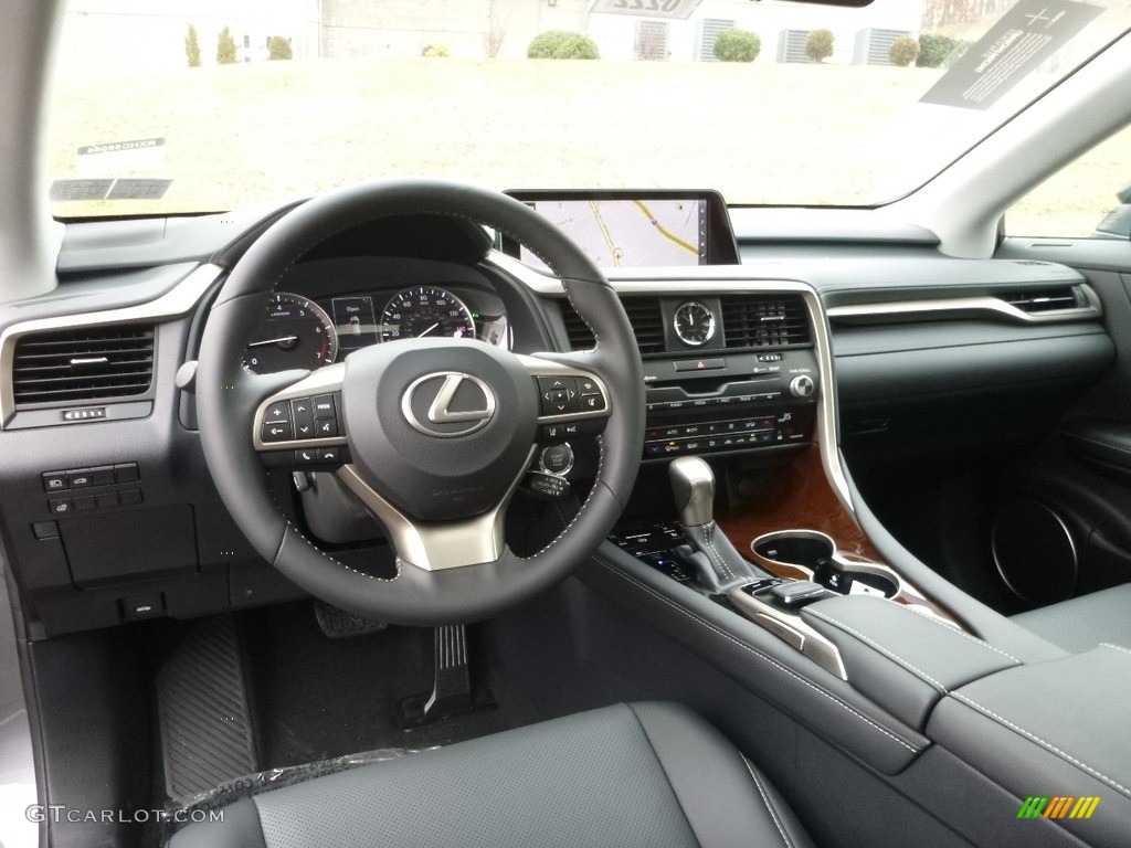 Black Interior 2017 Lexus RX 350 AWD Photo #118210595