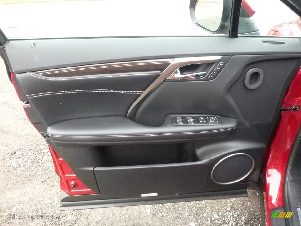2017 Lexus RX 450h AWD Black Door Panel Photo #118211654