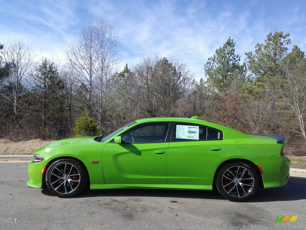 Green Go Dodge Charger