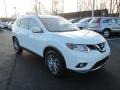 2014 Moonlight White Nissan Rogue SL AWD  photo #4