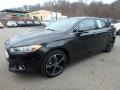 2015 Tuxedo Black Metallic Ford Fusion Titanium AWD  photo #5