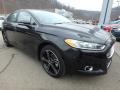 2015 Tuxedo Black Metallic Ford Fusion Titanium AWD  photo #7