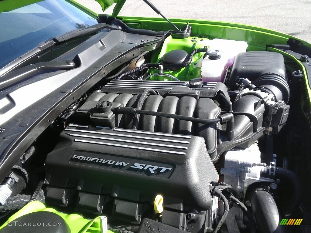 2017 Dodge Charger R/T Scat Pack 392 SRT 6.4 Liter HEMI OHV 16-Valve VVT MDS V8 Engine Photo #118212635