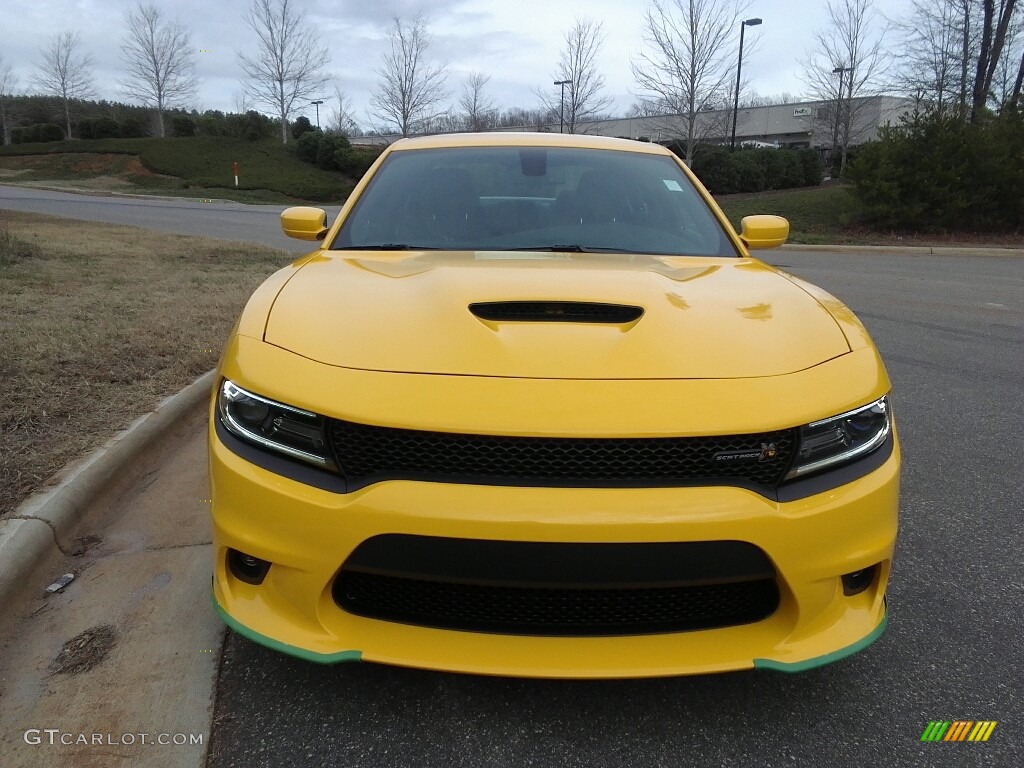 2017 Charger R/T Scat Pack - Yellow Jacket / Black photo #3