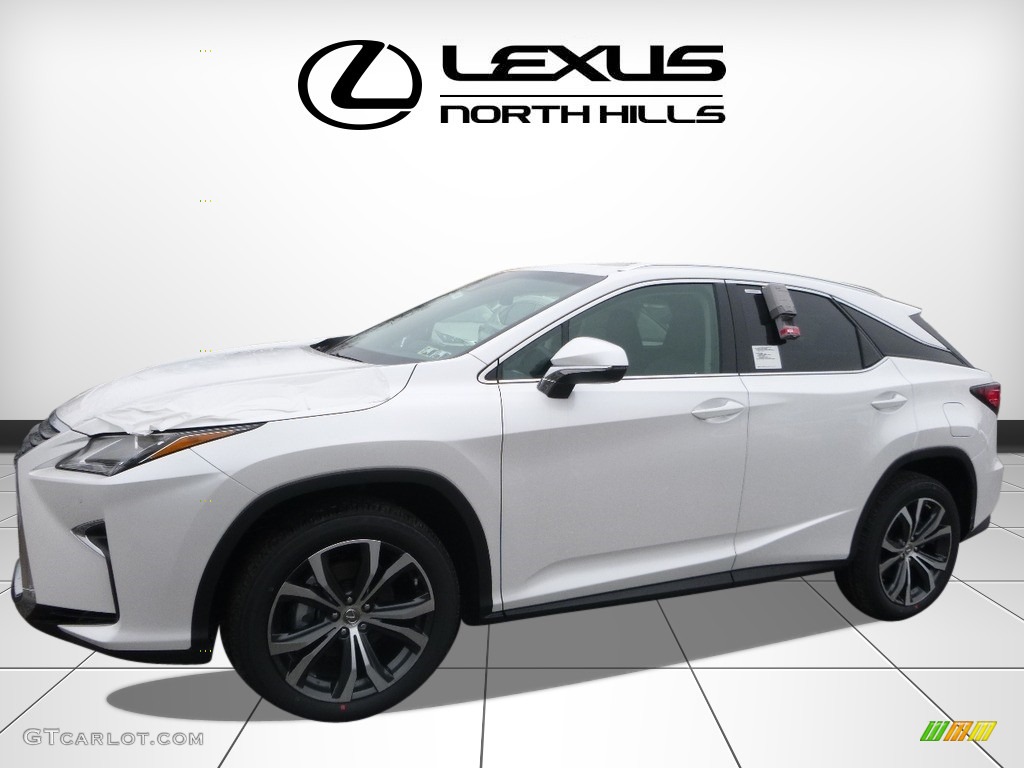 2017 RX 350 AWD - Eminent White Pearl / Black photo #4