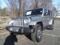 2017 Billet Silver Metallic Jeep Wrangler Unlimited Sahara 4x4  photo #2