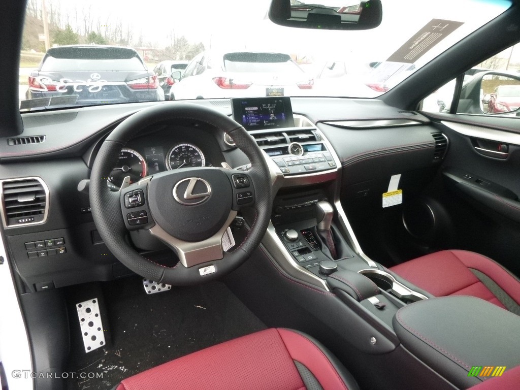 Rioja Red Interior 2017 Lexus NX 200t F Sport AWD Photo #118213623
