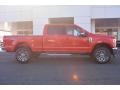 2017 Race Red Ford F350 Super Duty Lariat Crew Cab 4x4  photo #2