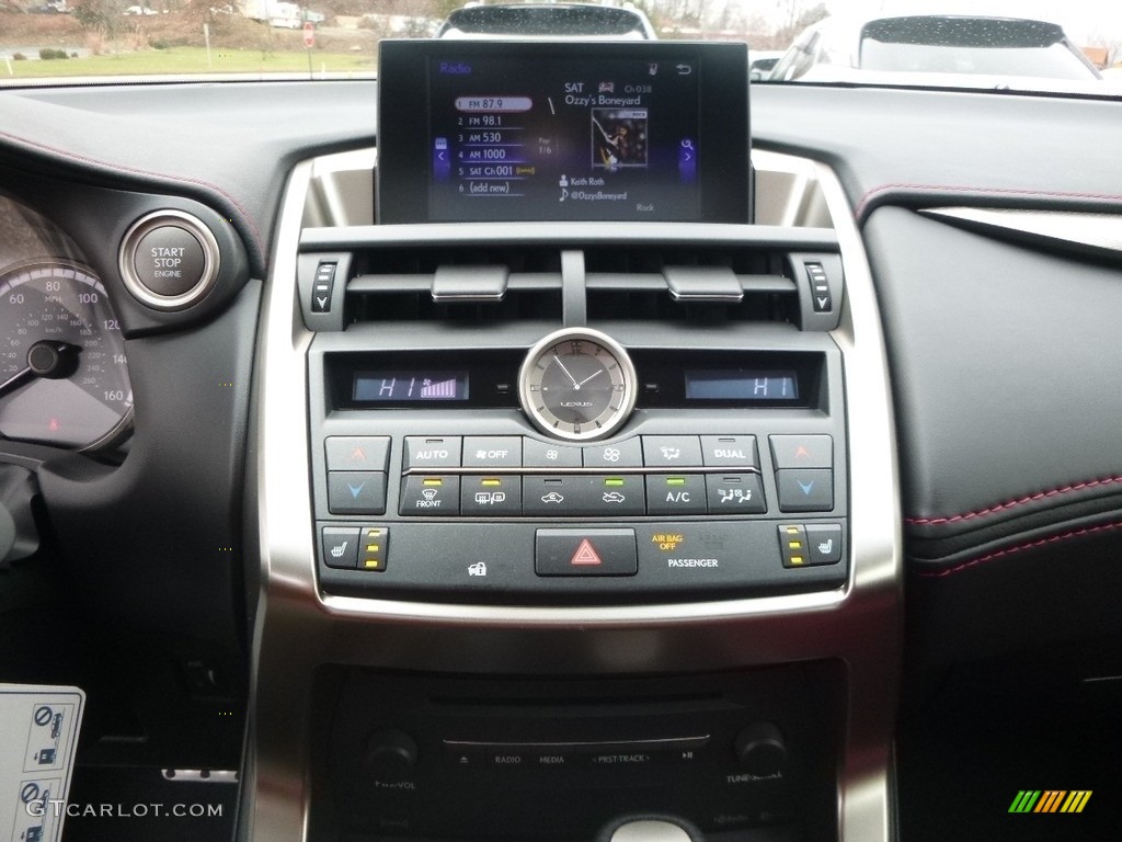 2017 Lexus NX 200t F Sport AWD Controls Photo #118213715